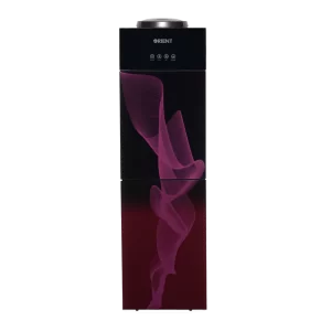 ORIENT CRYSTAL 3 TAPS PURPLE GLASS DOOR WATER DISPENSER