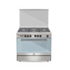 NASGAS 5 BURNER COOKING RANGE NG-786 MERCURY GLASS