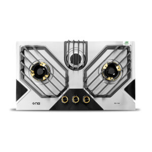 NASGAS 3 BURNER HEAVY DUTY HOB DG-148 BK FFD