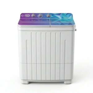 SUPER ASIA SA-280 GLASS TWIN TUB WASHING MACHINE 2026