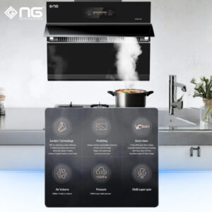 NASGAS KHD-355 AUTO-CLEAN SMART KITCHEN HOOD